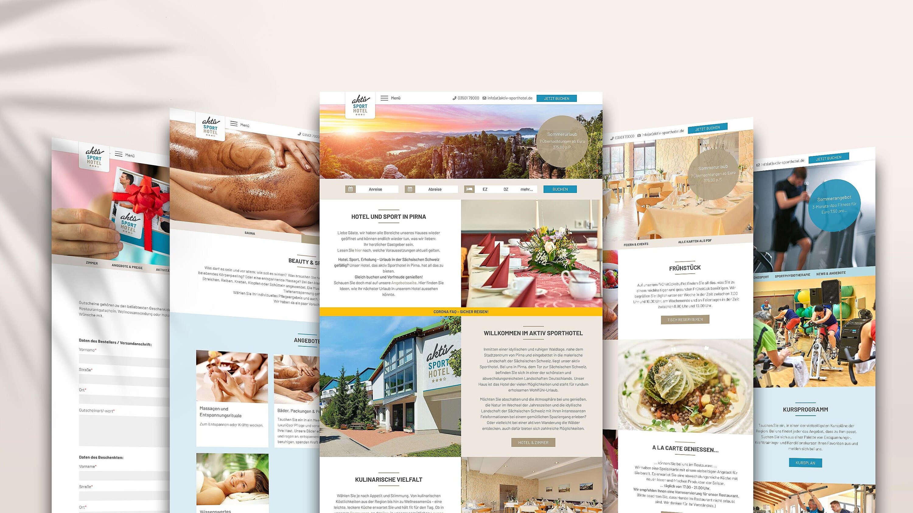 Website von aktivsporthotel