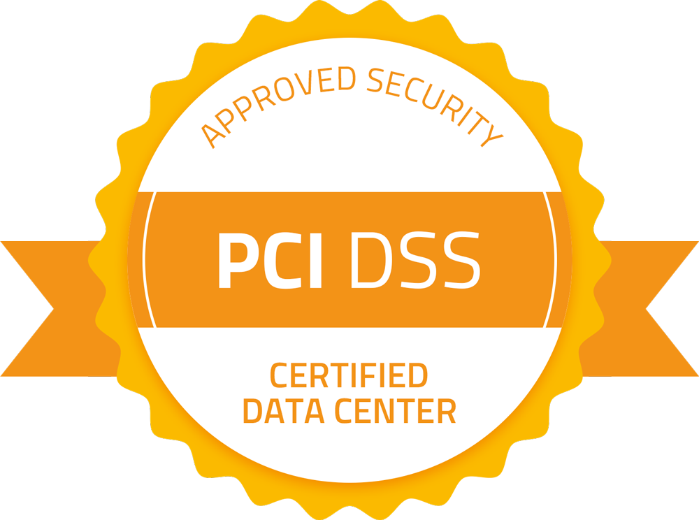 Siegel von PCI DSS Certified Data Center
